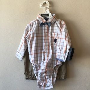 Baby boy dress shirt and pants
